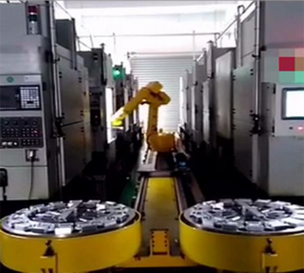 CNC one to ten robot loading and unloading